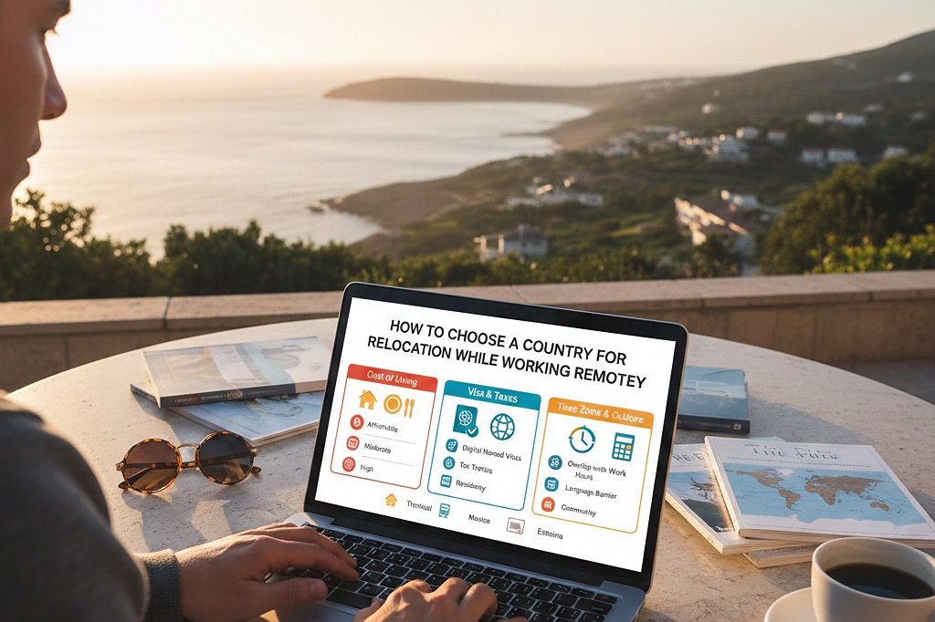 How to Choose a Country for Relocation While Working Remotely