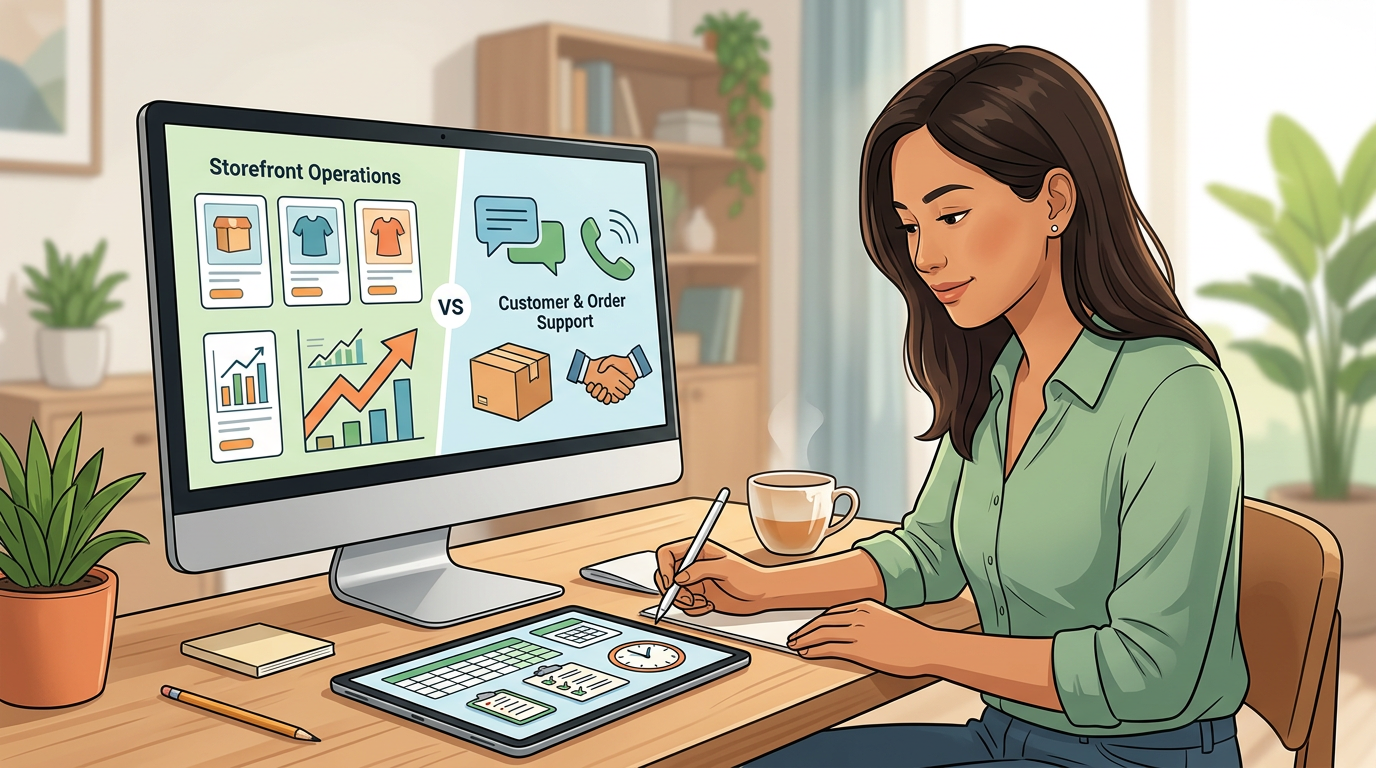 Ecommerce Virtual Assistant Jobs: Listings or Store Operations?